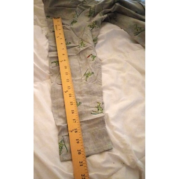 New Cat & Jack Boys size XL (16) Husky Dinosaur Print Button-Down Shirt - Picture 6 of 8
